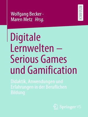 cover image of Digitale Lernwelten – Serious Games und Gamification